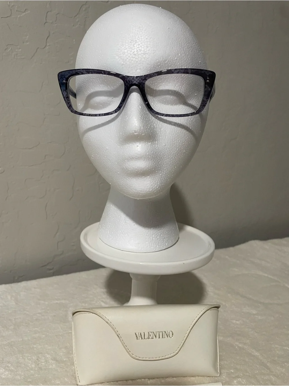 EUC-Valentino Lace 51MM Eyeglass Frames-Made in Italy